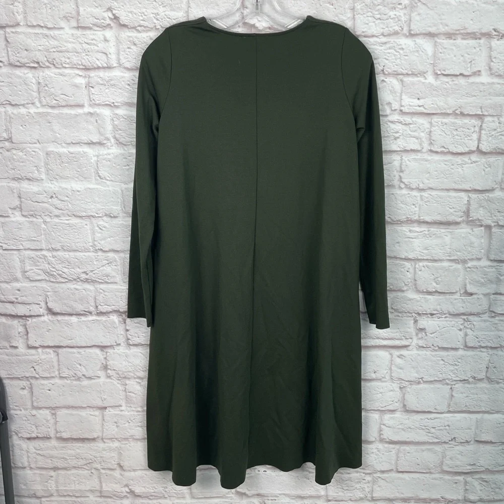 COS‎ Wool Blend Green A-Line Dress Size XS